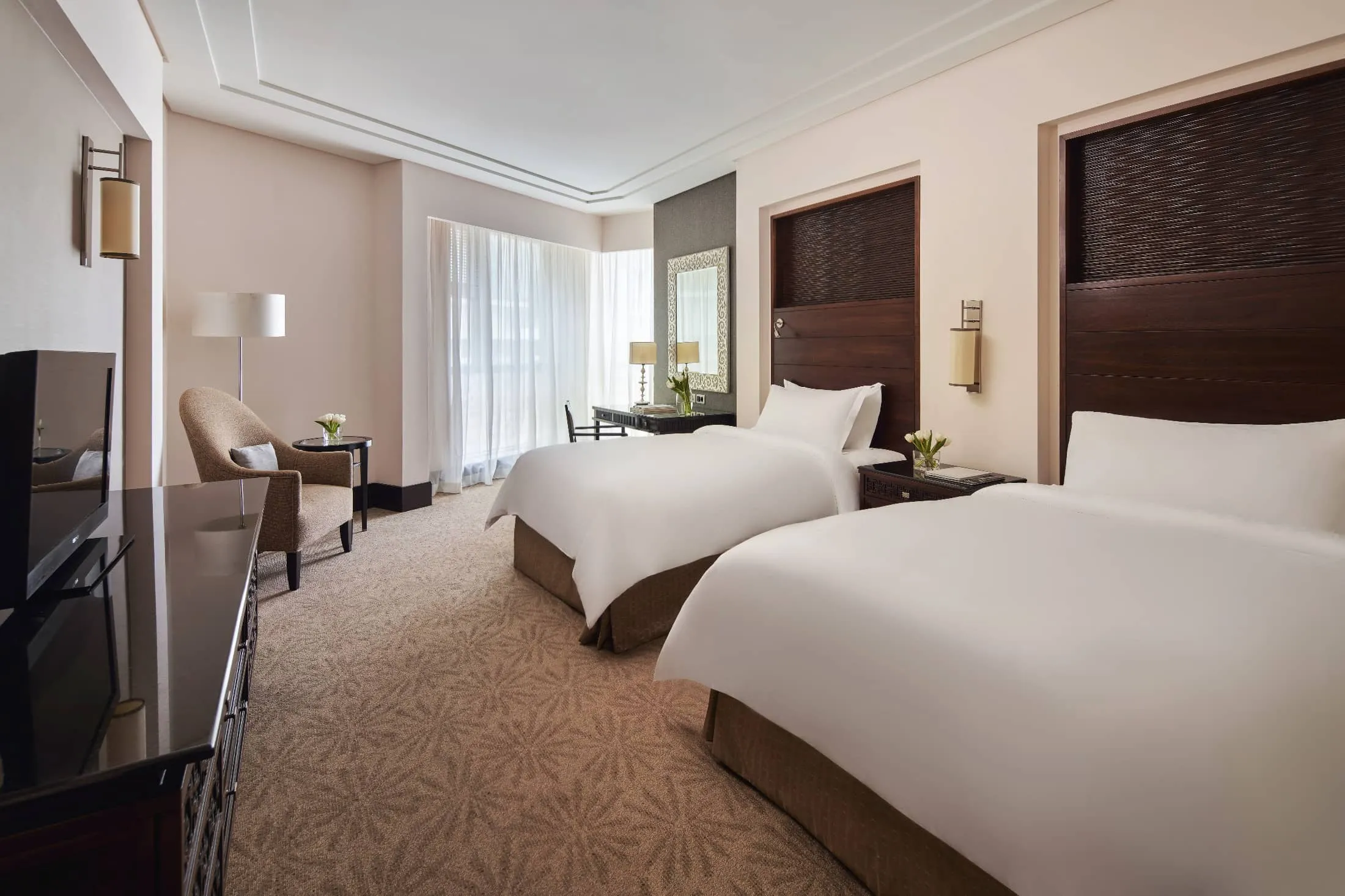Quadro «Fairmont» с двумя односпальными кроватями, дополнительной кроватью и диван-кроватью