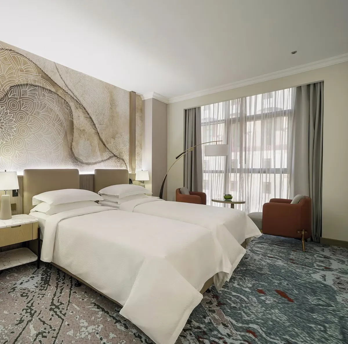 2 × Номер «Standard Room» с двумя односпальными кроватями